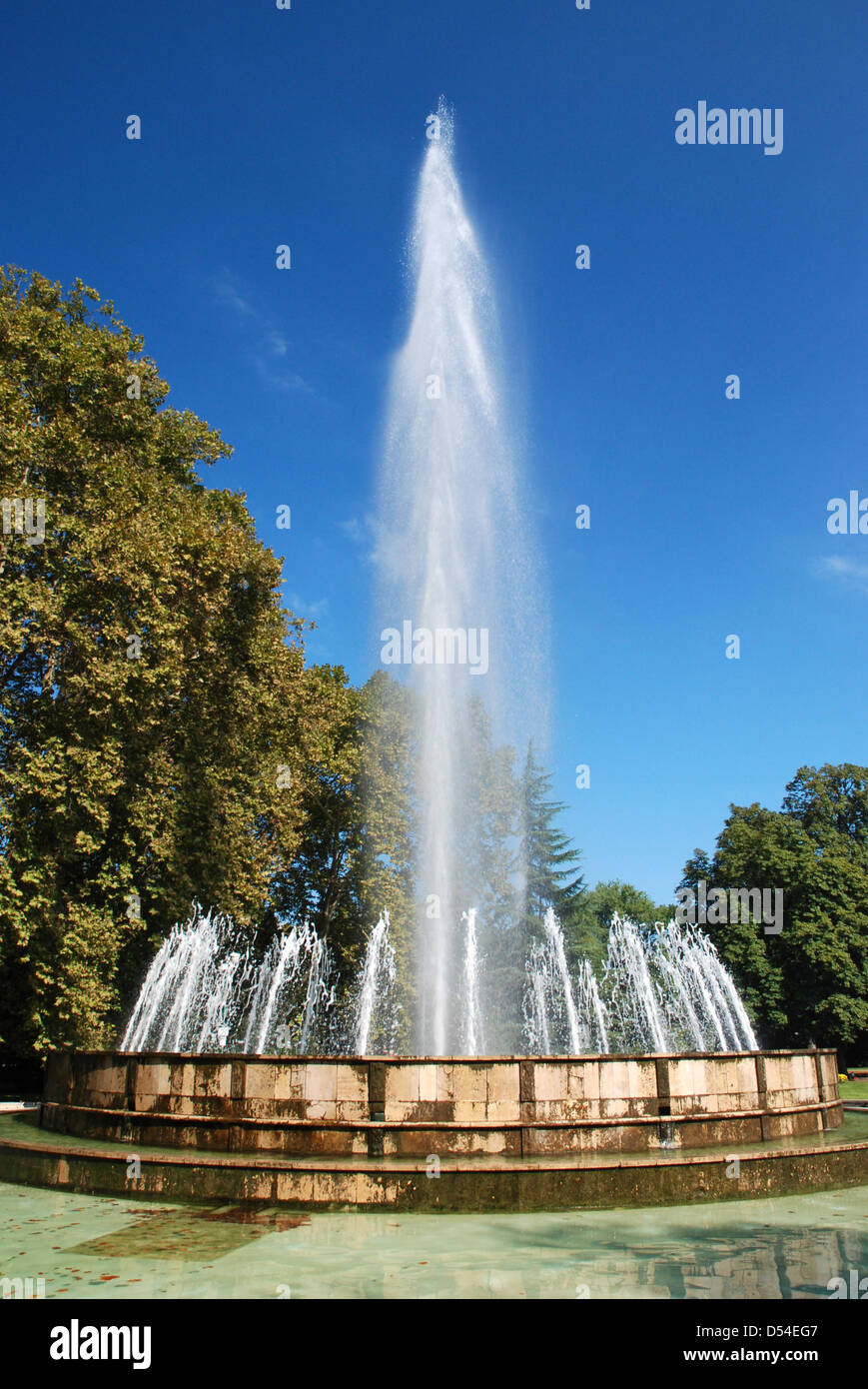 Music Fountain on Margaret Island, Budapest Stock Photo Alamy