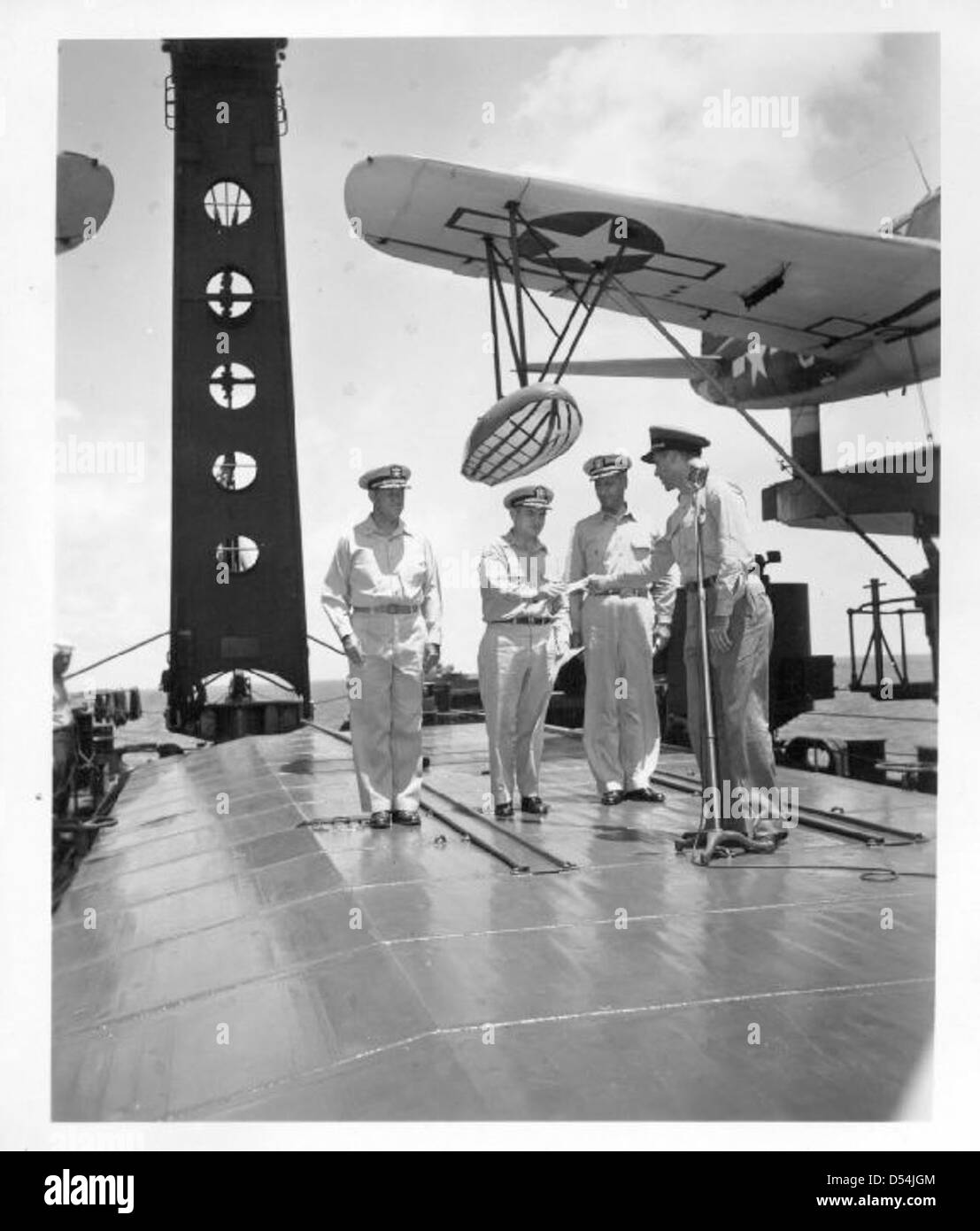 USS Fall River CA131 Stock Photo Alamy