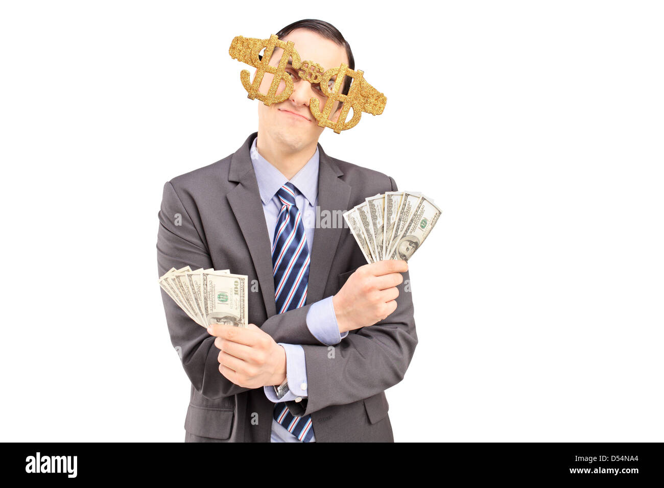 Dollar sign money glasses hi-res stock photography and images - Alamy