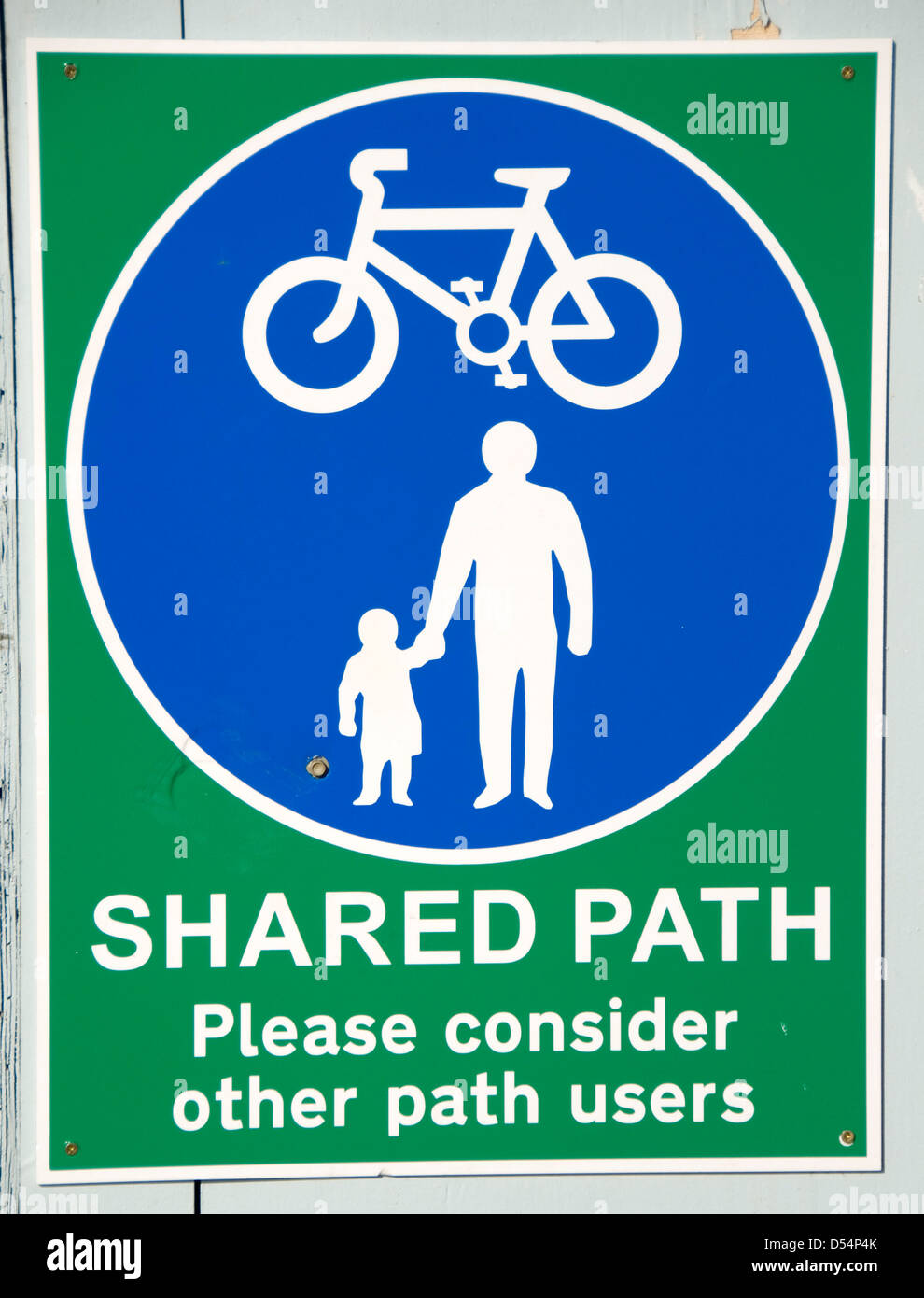 shared-path-sign-england-uk-stock-photo-alamy