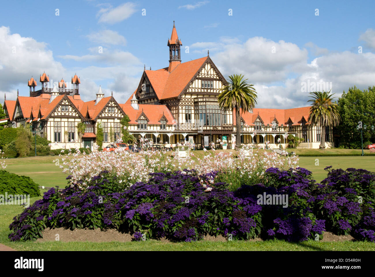 Rotorua Bath House Museum, Bay of Plenty, New Zealand Stock Photo Alamy