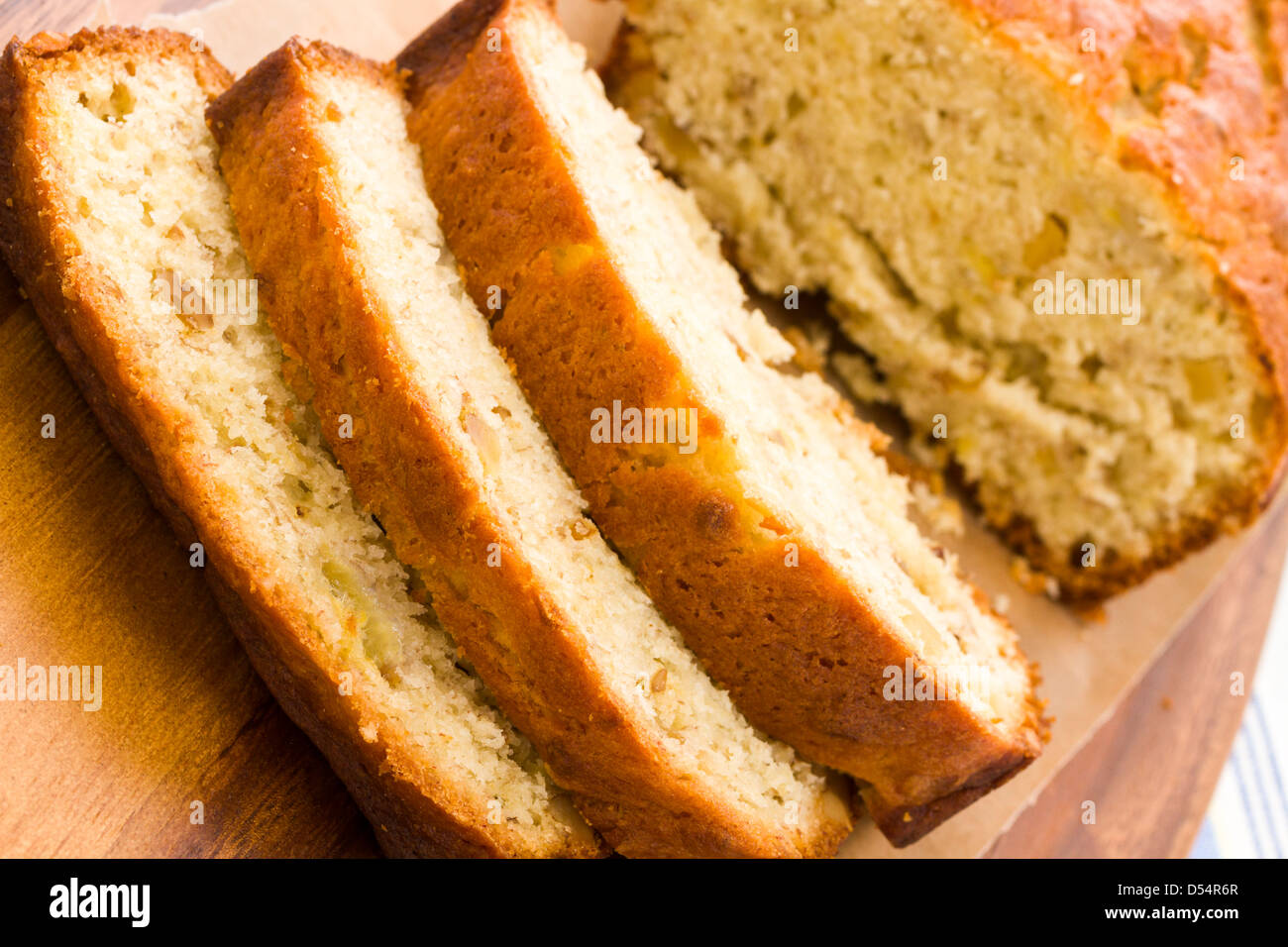 Homemade banana bread from classic recipe Stock Photo Alamy