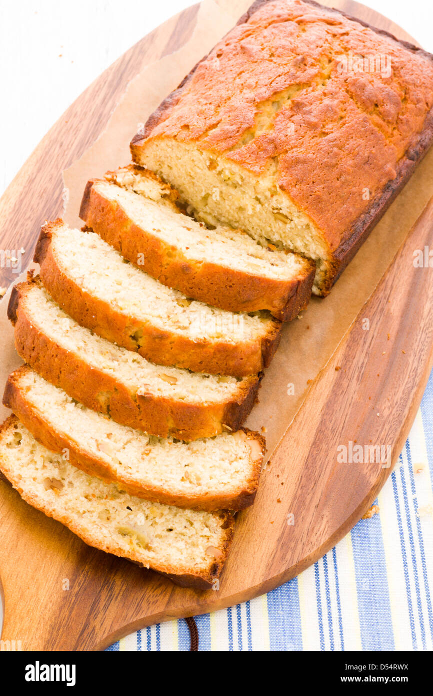 Homemade banana bread from classic recipe Stock Photo Alamy