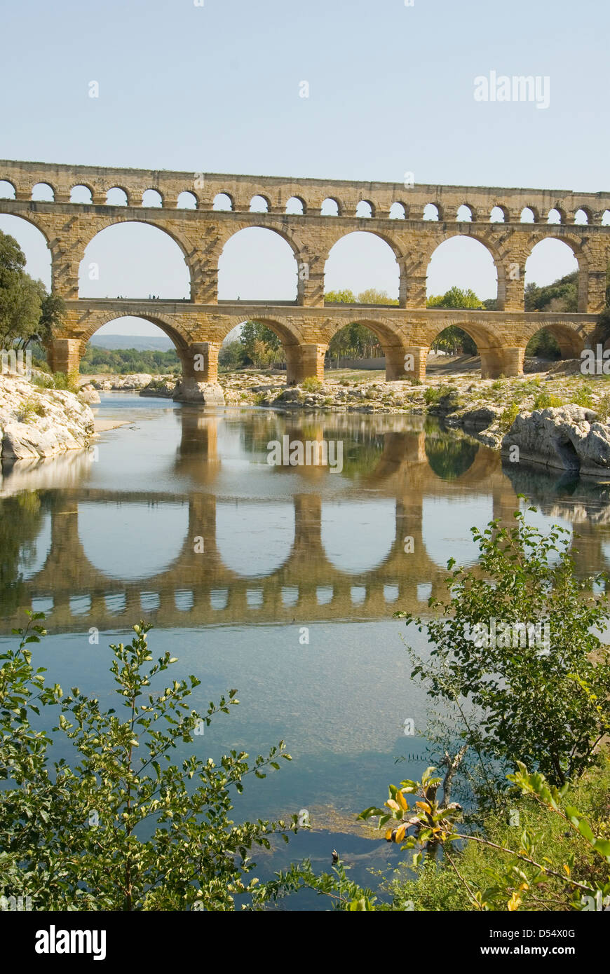 Pont du Gard, Nimes, Languedoc, France Stock Photo - Alamy