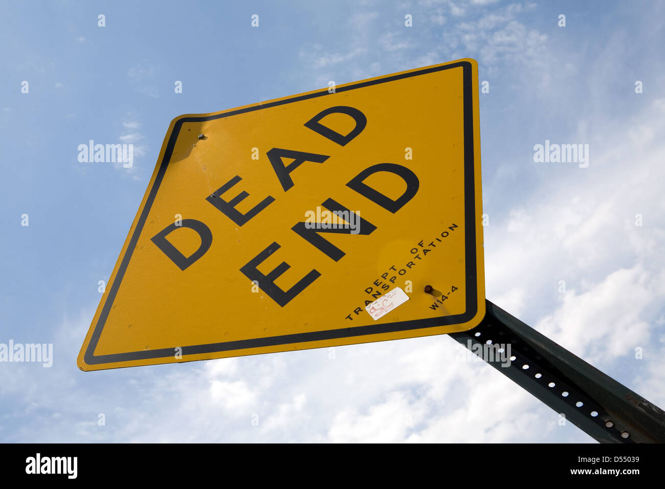 W14-1 Dead End Sign