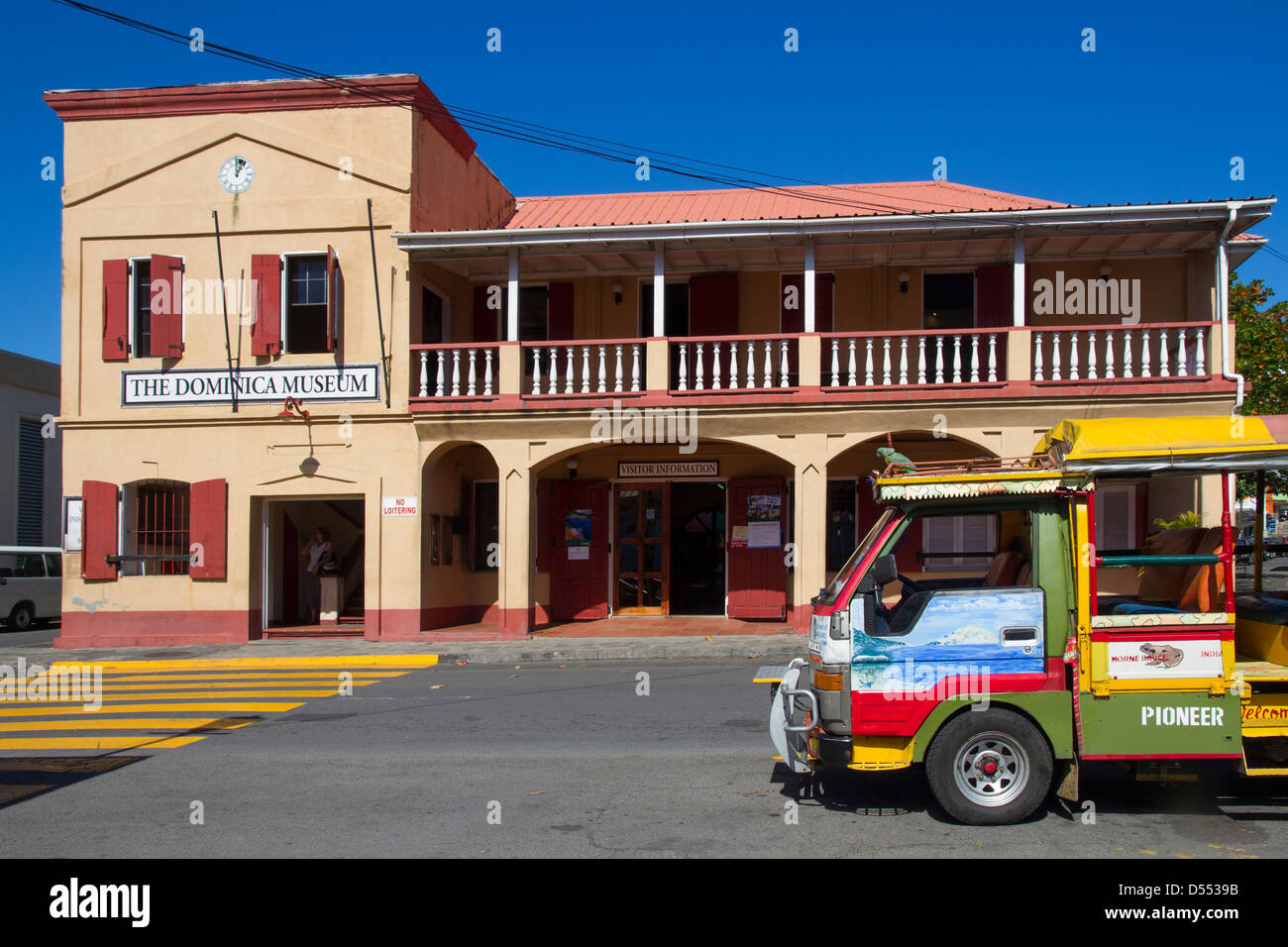Dominica Roseau, Dominica museum, Dame Eugenia Charles Boulevard, the