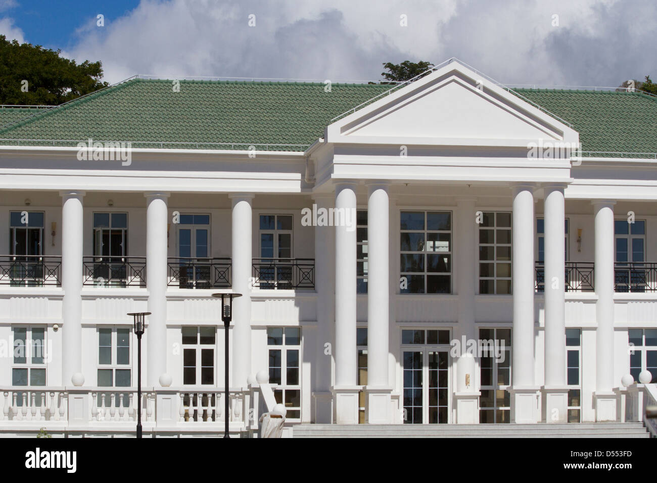 Dominica Roseau New Parliament building Stock Photo Alamy