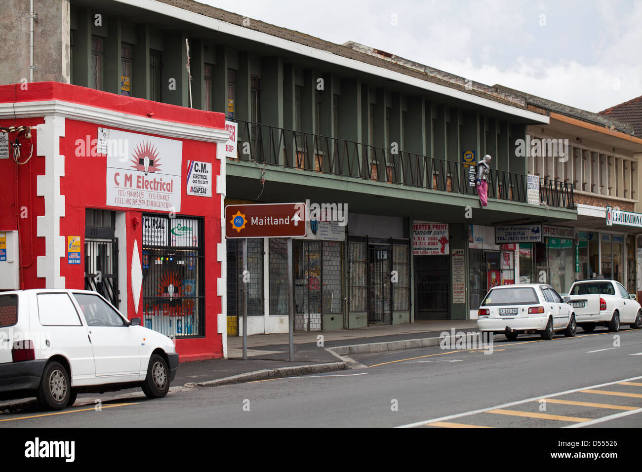 Maitland Main Rd in Cape Town Western Cape South Africa Stock Photo