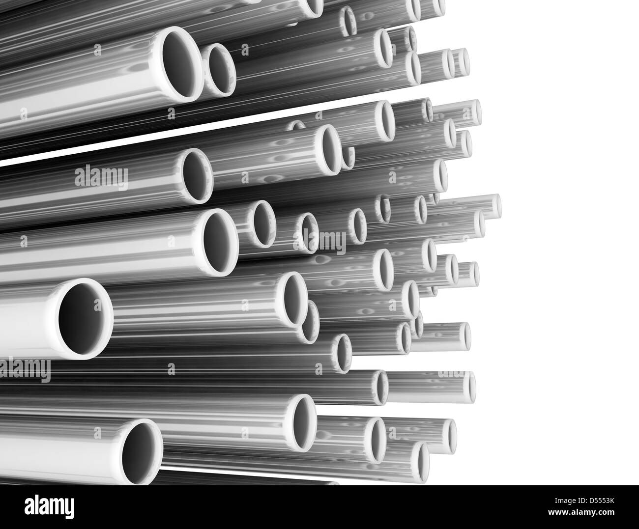 Close up of large group of plastic tubes Stock Photo Alamy
