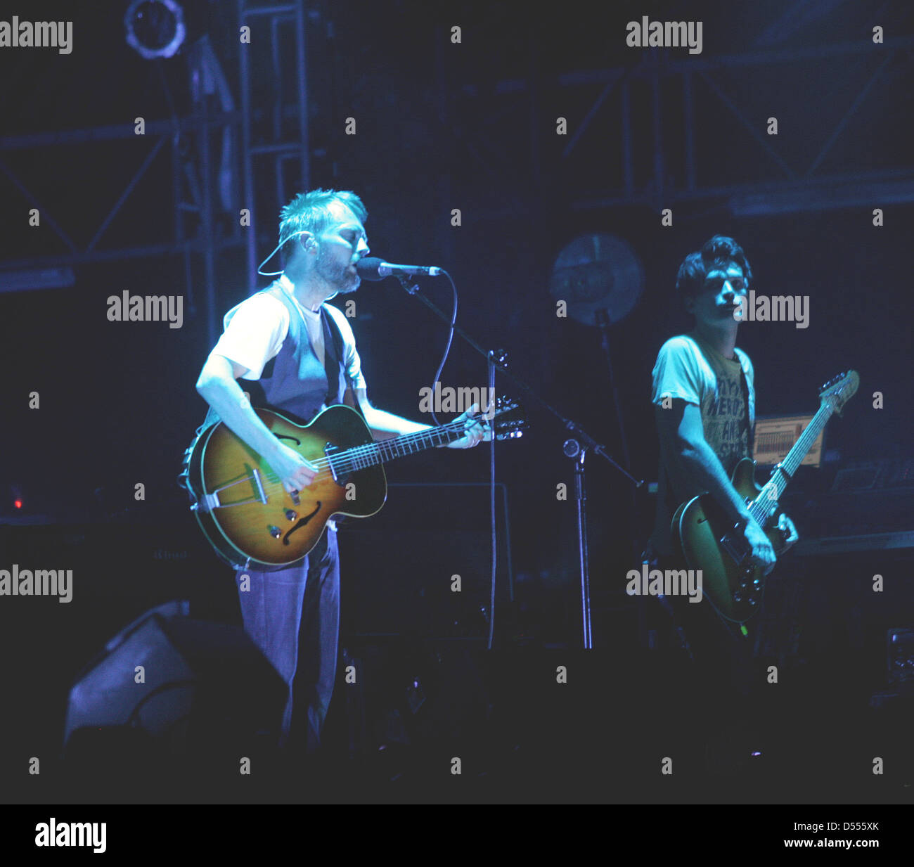 Radiohead in concert hires stock photography and images Alamy