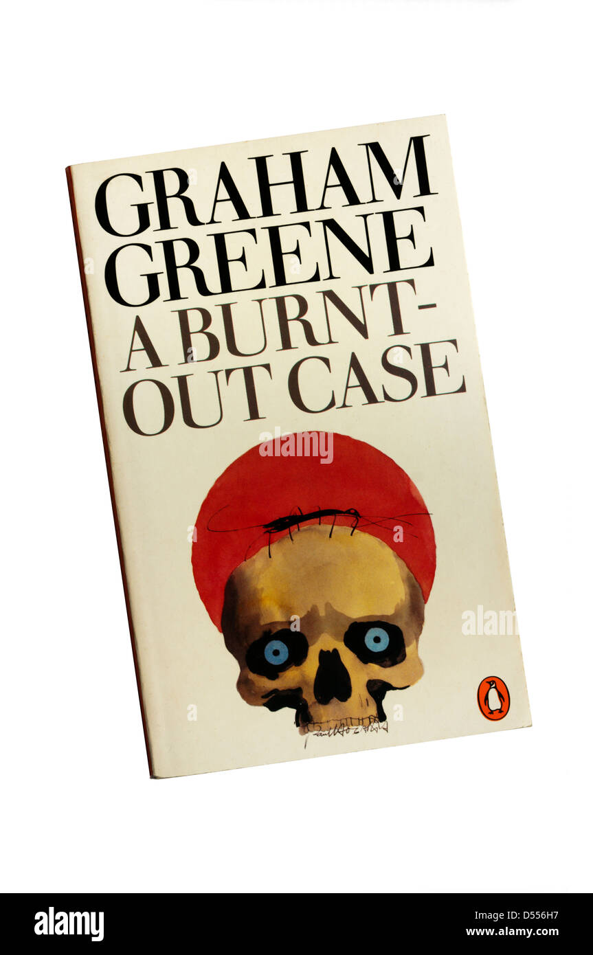 A paperback copy of A Burnt-Out Case by Graham Greene Stock Photo - Alamy