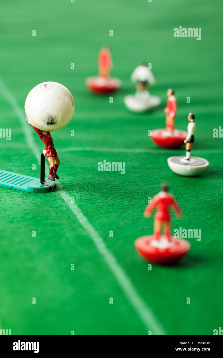Subbuteo table top football game Stock Photo - Alamy