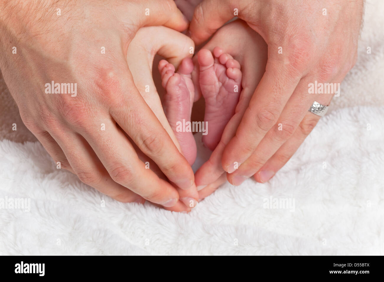 newborn baby parent hands feet family stock photo 54823466 alamy