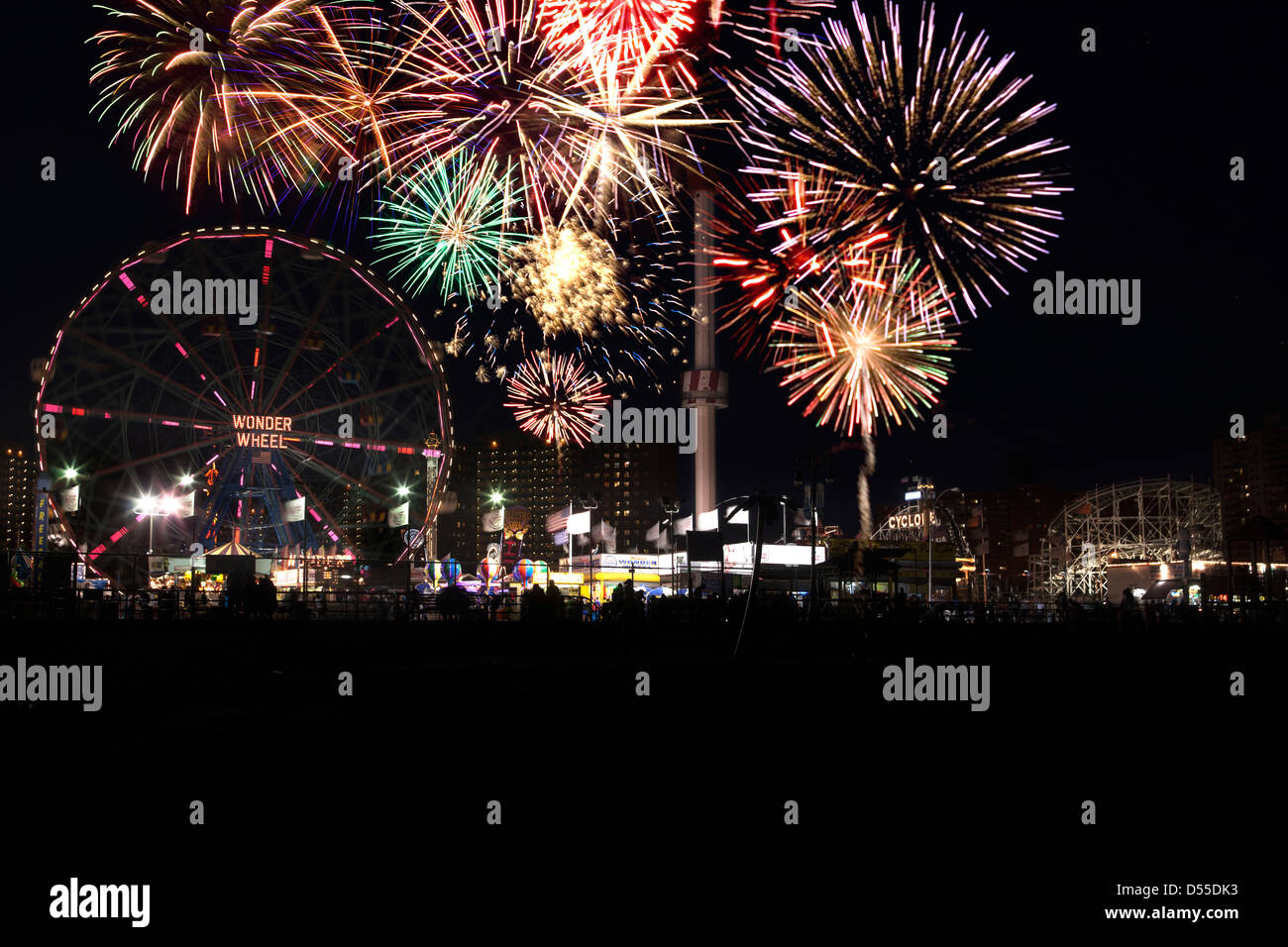 Luna park coney island hi-res stock photography and images - Alamy