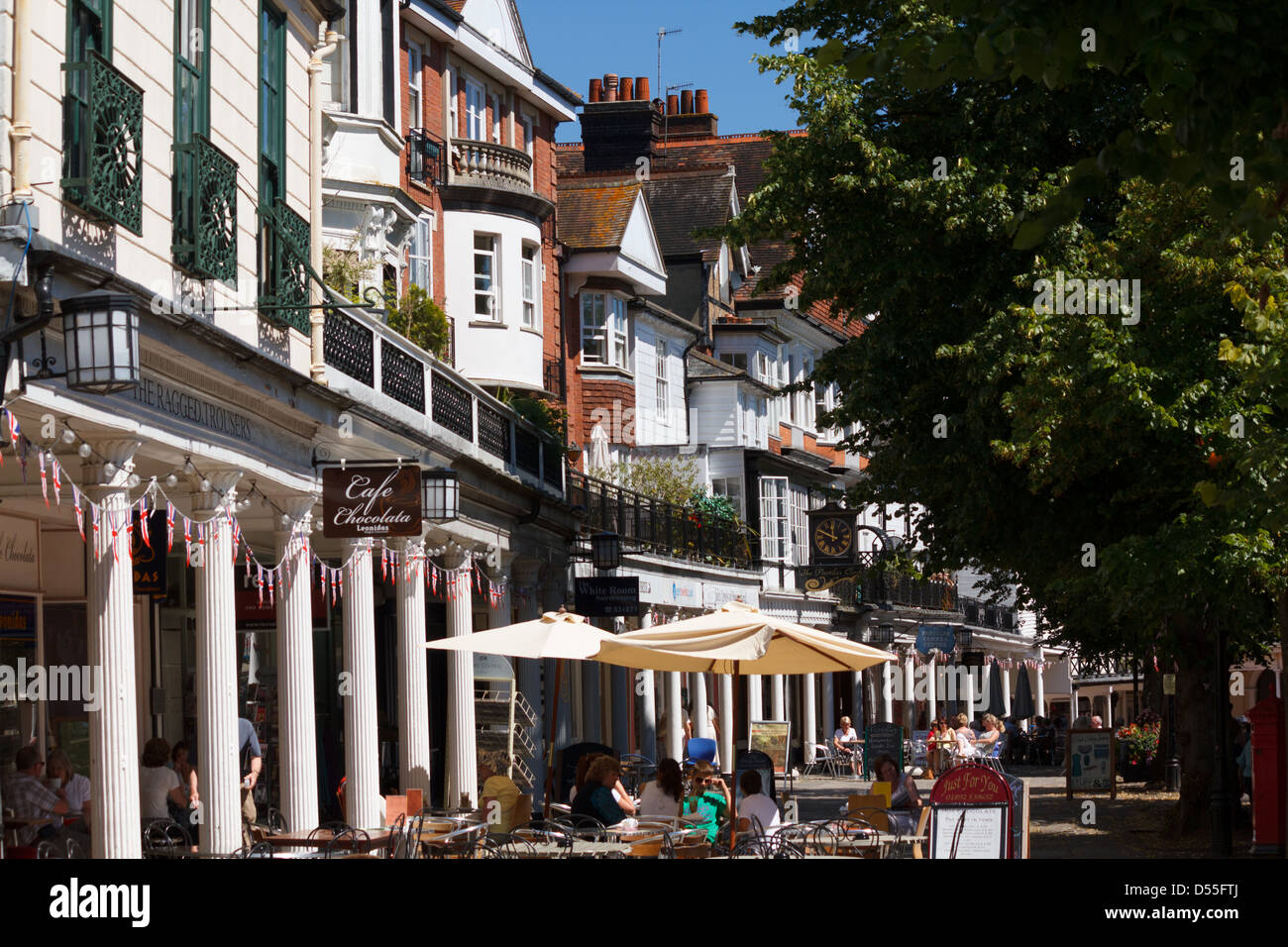 The Pantiles, Tunbridge Wells Stock Photo Alamy