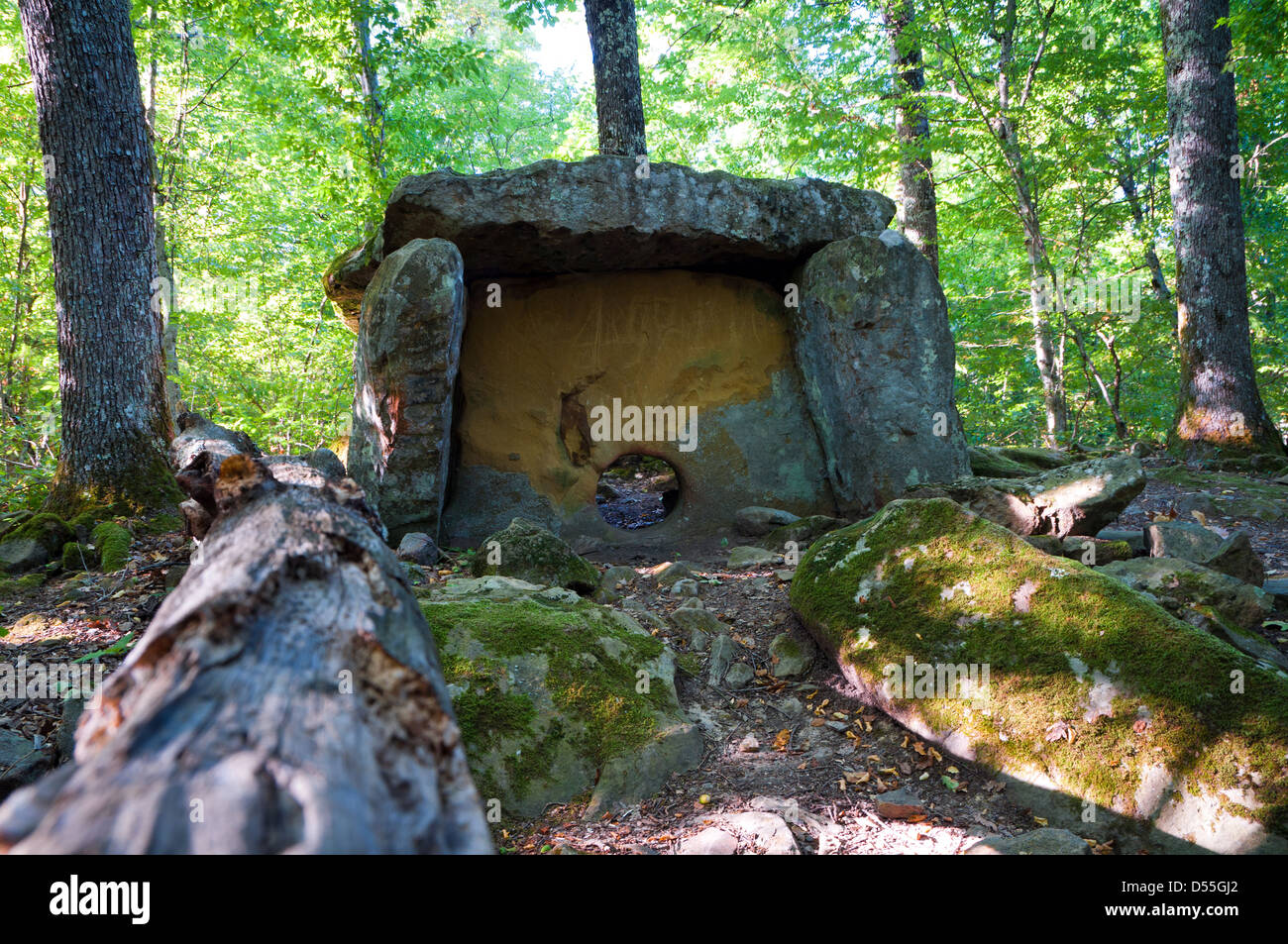 Dolmen. Kavkaz, Russia Stock Photo - Alamy