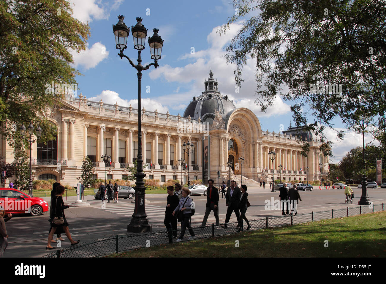 The Petit Palais (Small Palace) in Paris; Le Petit Palais in Paris Stock Photo