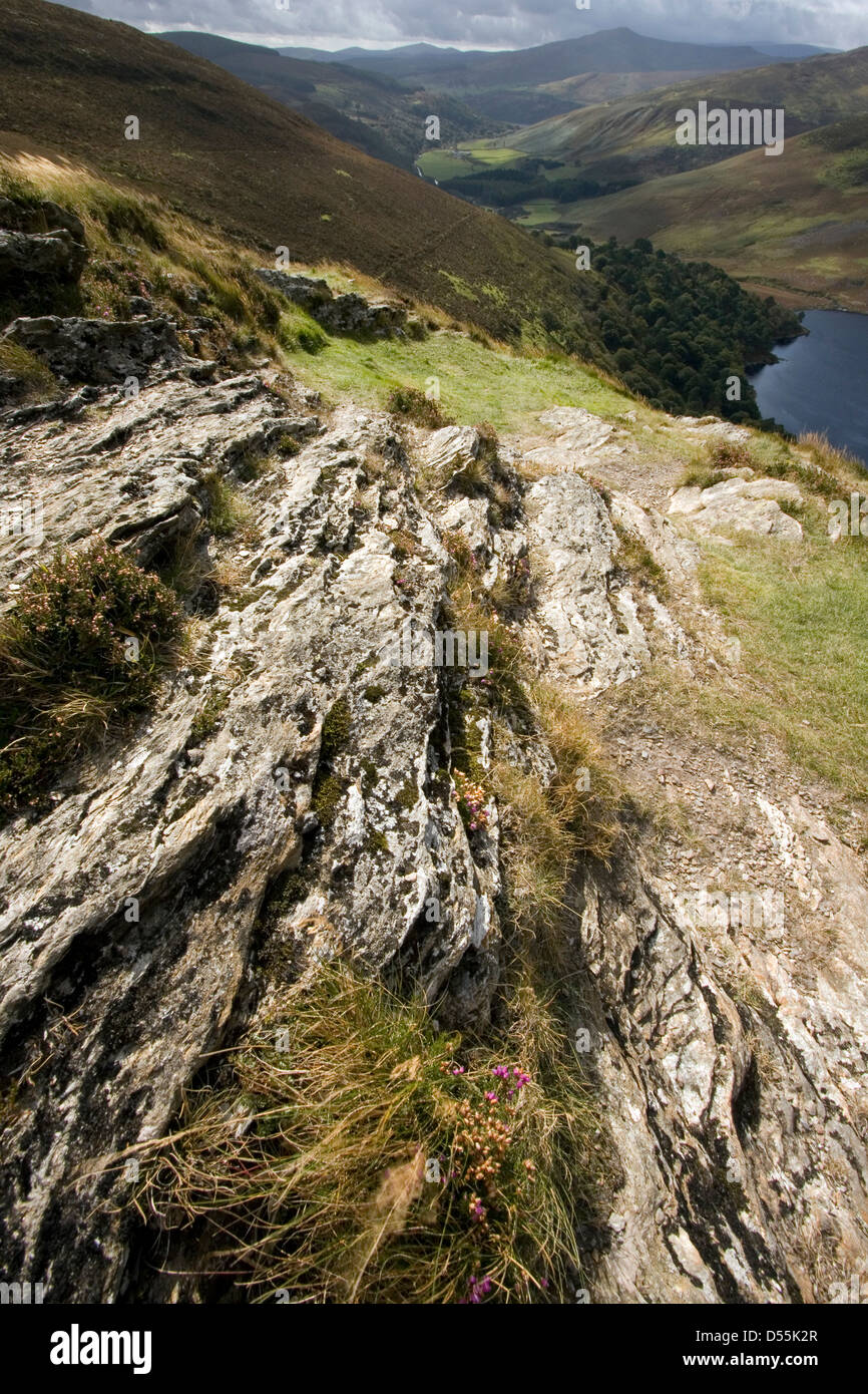 The Wicklow mountains and hills, County Wicklow, Ireland Stock Photo