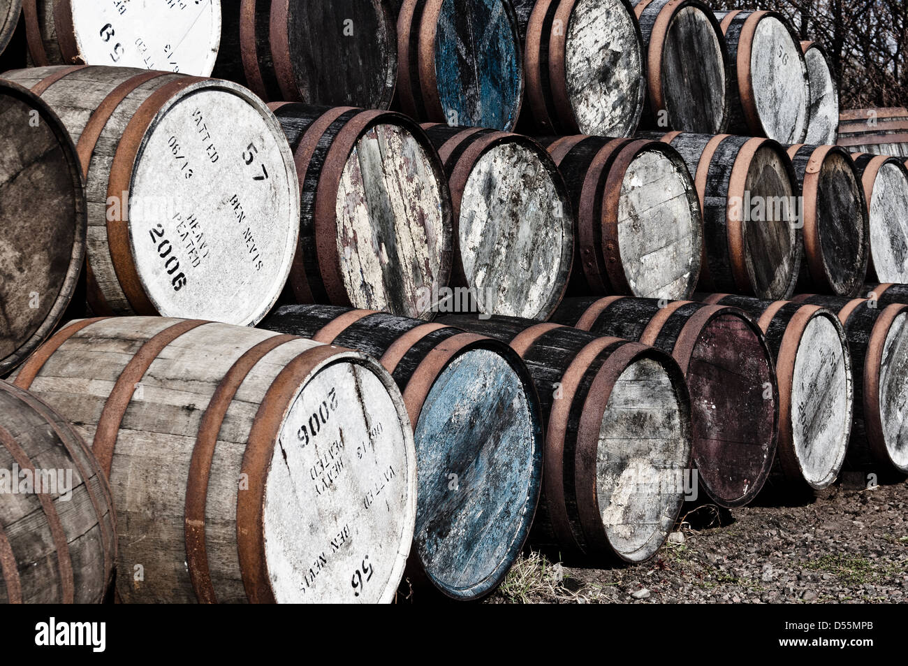 Whisky barrels hi-res stock photography and images - Alamy