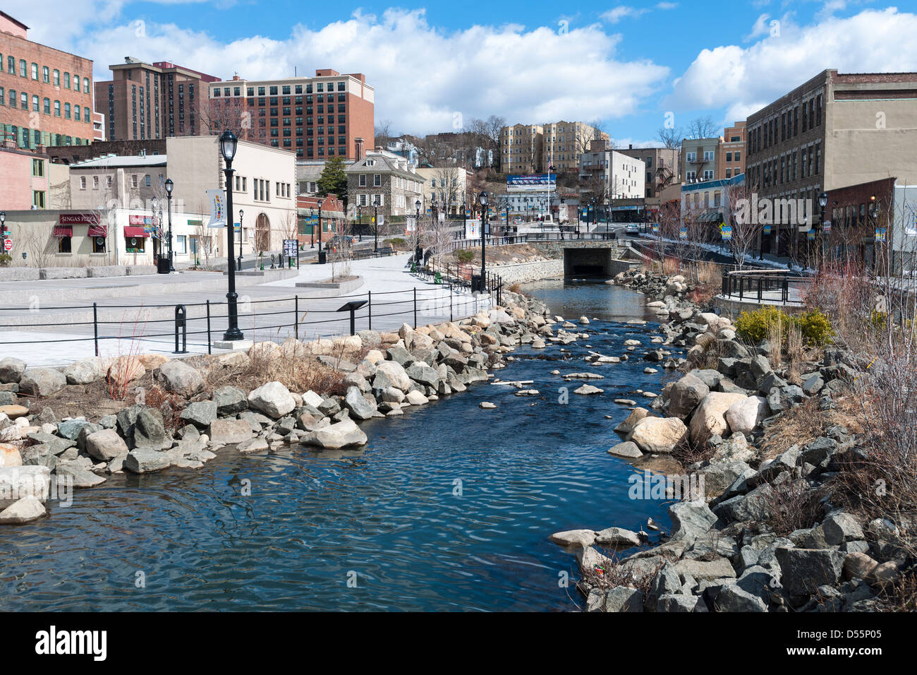 Van der Donck Park and the Saw Mill River are seen in the City of