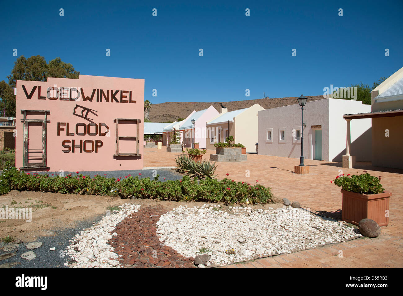 The Flood shop selling products made from flood wood in Laingsburg in