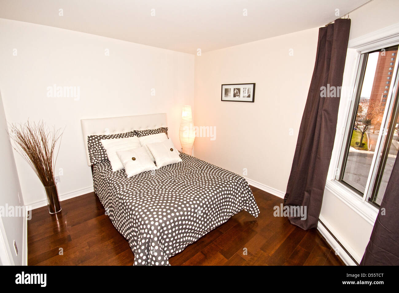 Master Bedroom with king bed Stock Photo Alamy