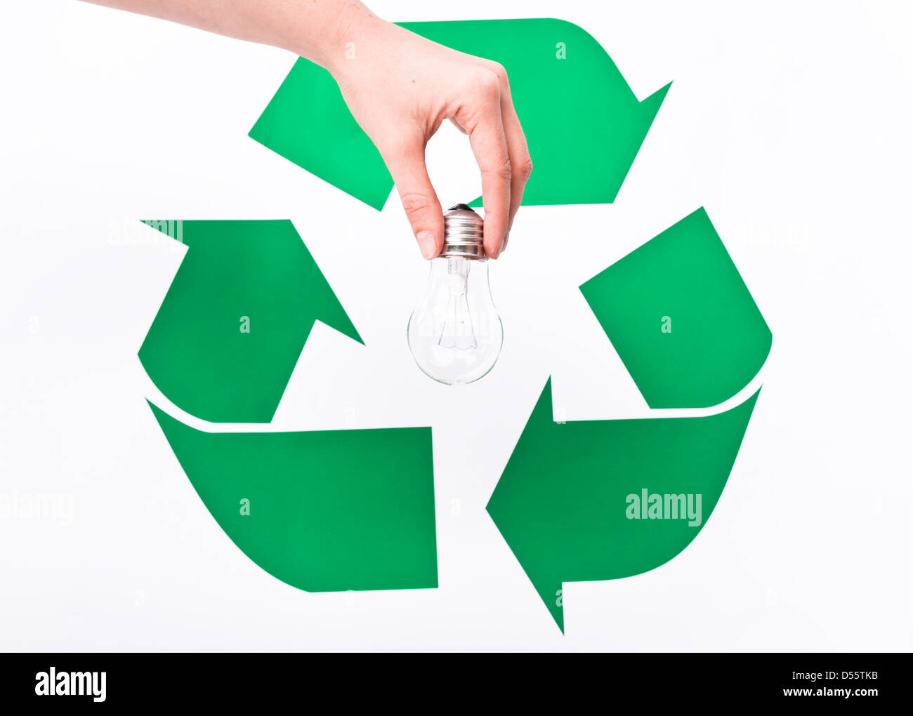 energy saving and recycling concept Stock Photo Alamy