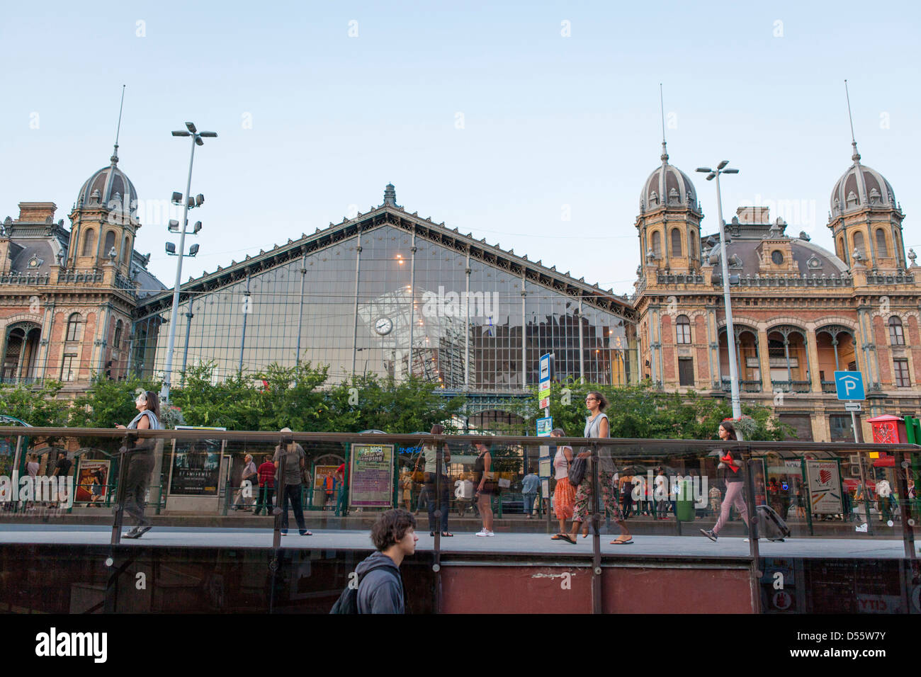 Nyugati west railway station Stock Photo Alamy