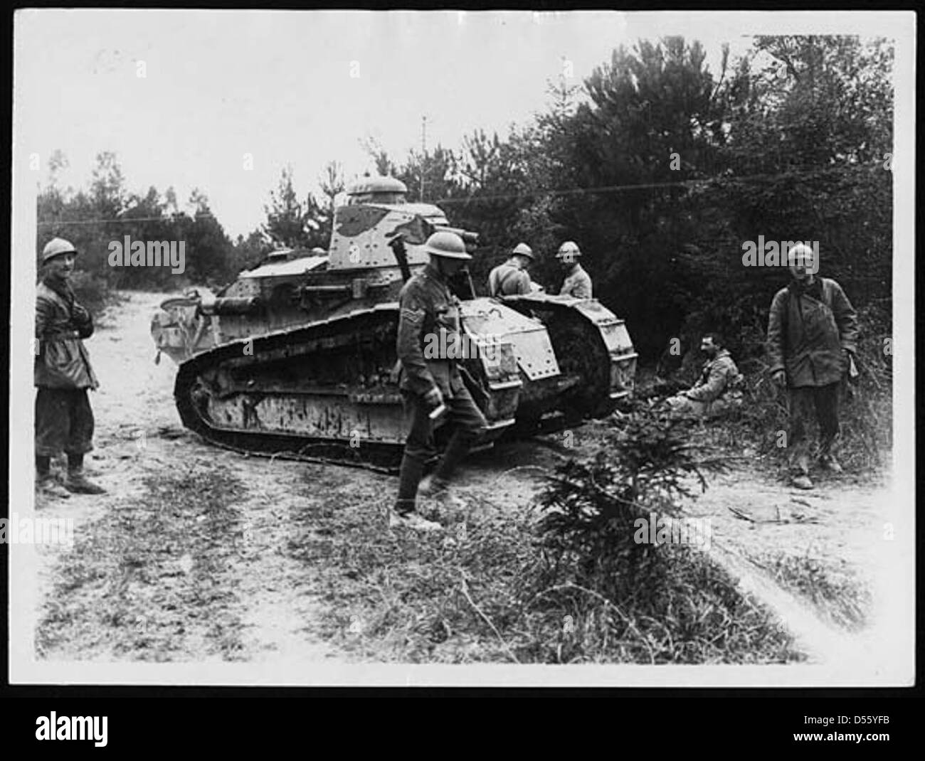 Tanks ww1 Black and White Stock Photos & Images Alamy