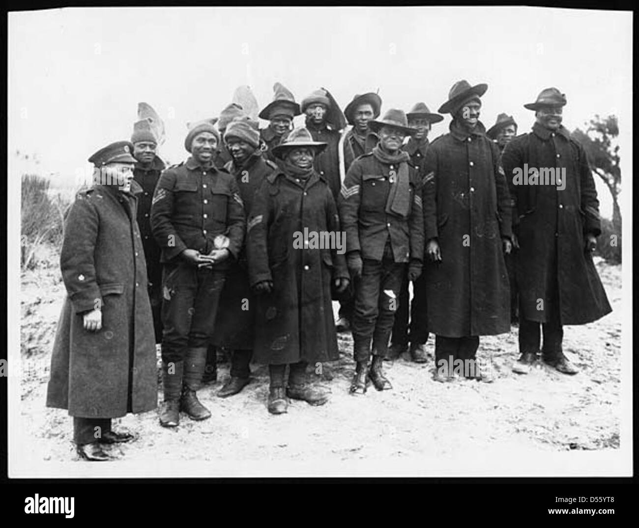 A group of native Non-Commissioned Officers (N.C.O.s) during World War ...