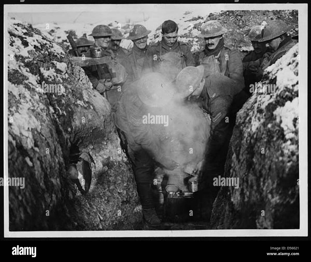 Trenches world war Black and White Stock Photos & Images - Alamy