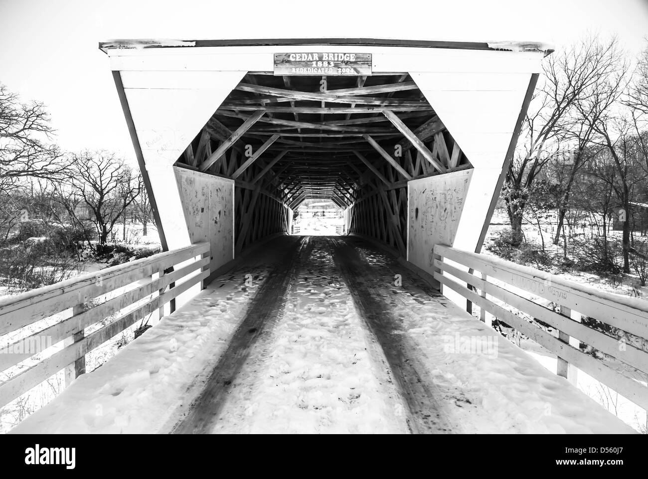 Bridges of Madison County, Winterset, Iowa Stock Photo