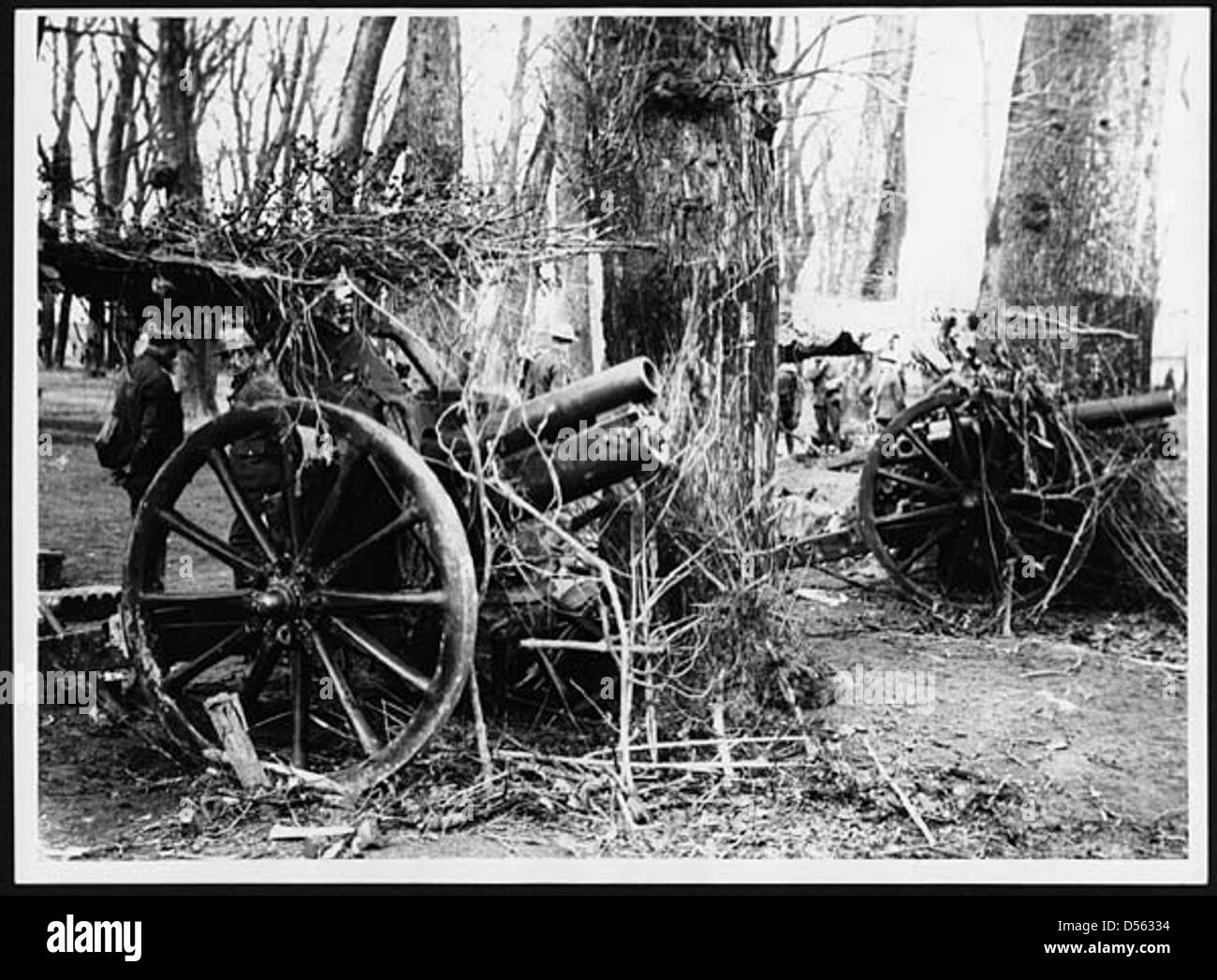 Howitzers, a type of artillery, were widely used during World War I for ...