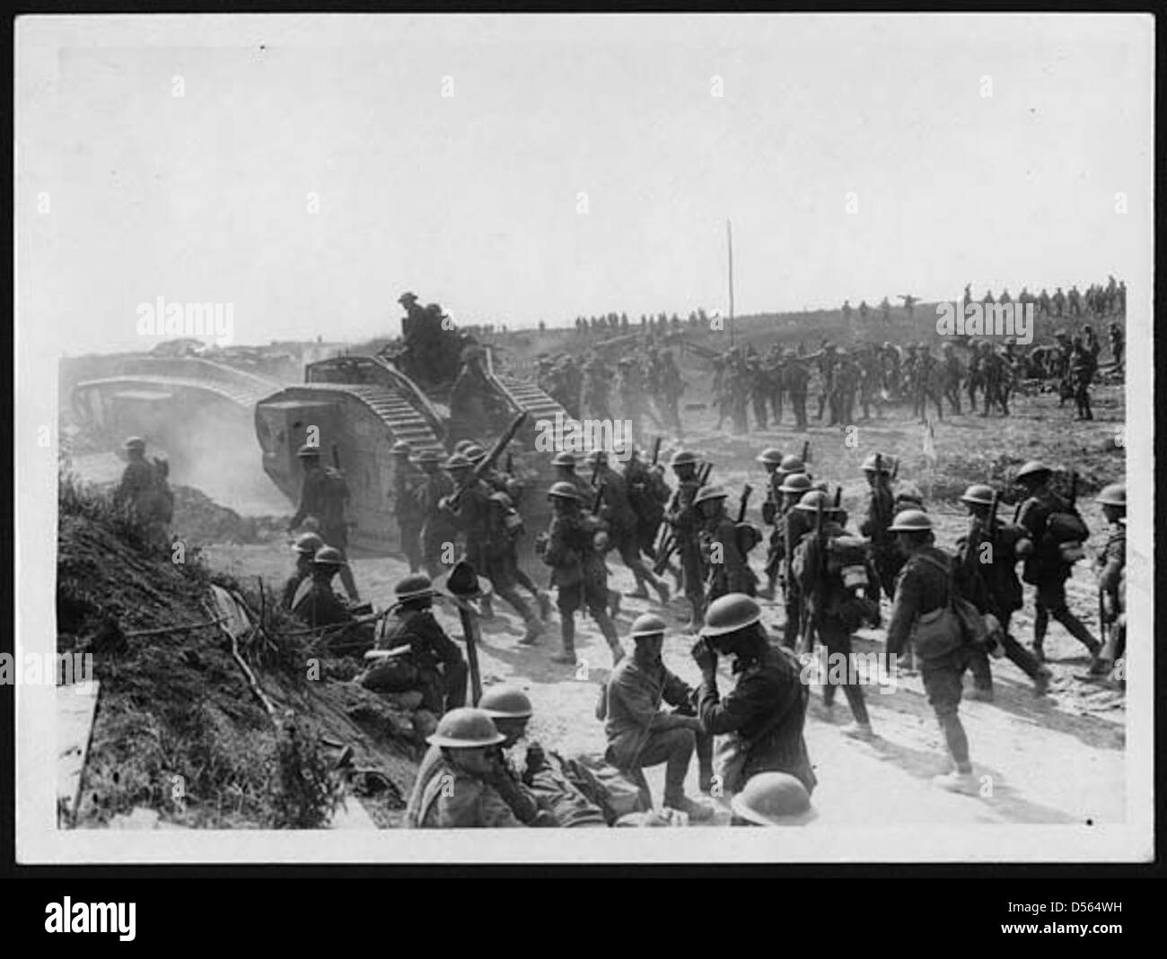 Military activity during world war 1 Black and White Stock Photos ...