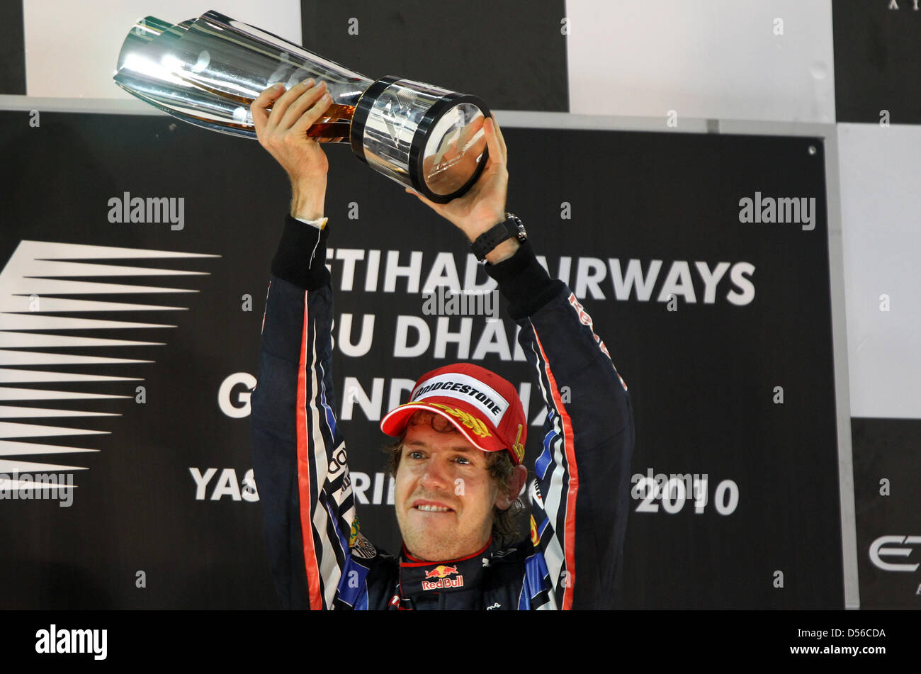 Seb Vettel 2010 Sebastian vettel abu dhabi 2010 hi-res stock photography and images - Alamy