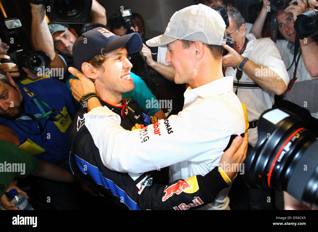 Seb Vettel 2010 Sebastian vettel abu dhabi 2010 hi-res stock photography and images - Alamy