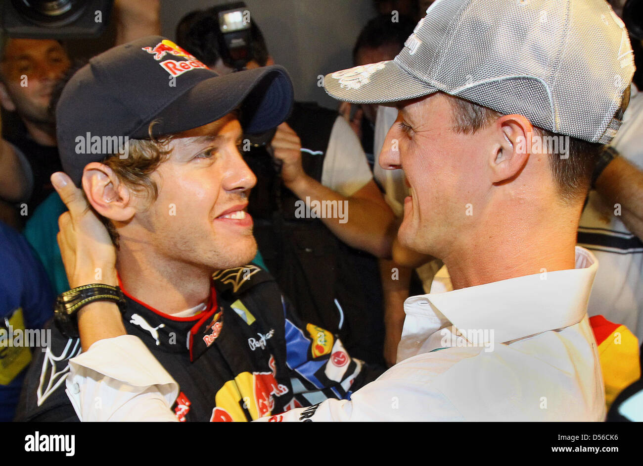 Seb Vettel 2010 Sebastian vettel abu dhabi 2010 hi-res stock photography and images - Alamy