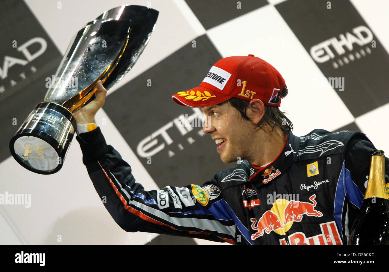Seb Vettel 2010 Sebastian vettel abu dhabi 2010 hi-res stock photography and images - Alamy
