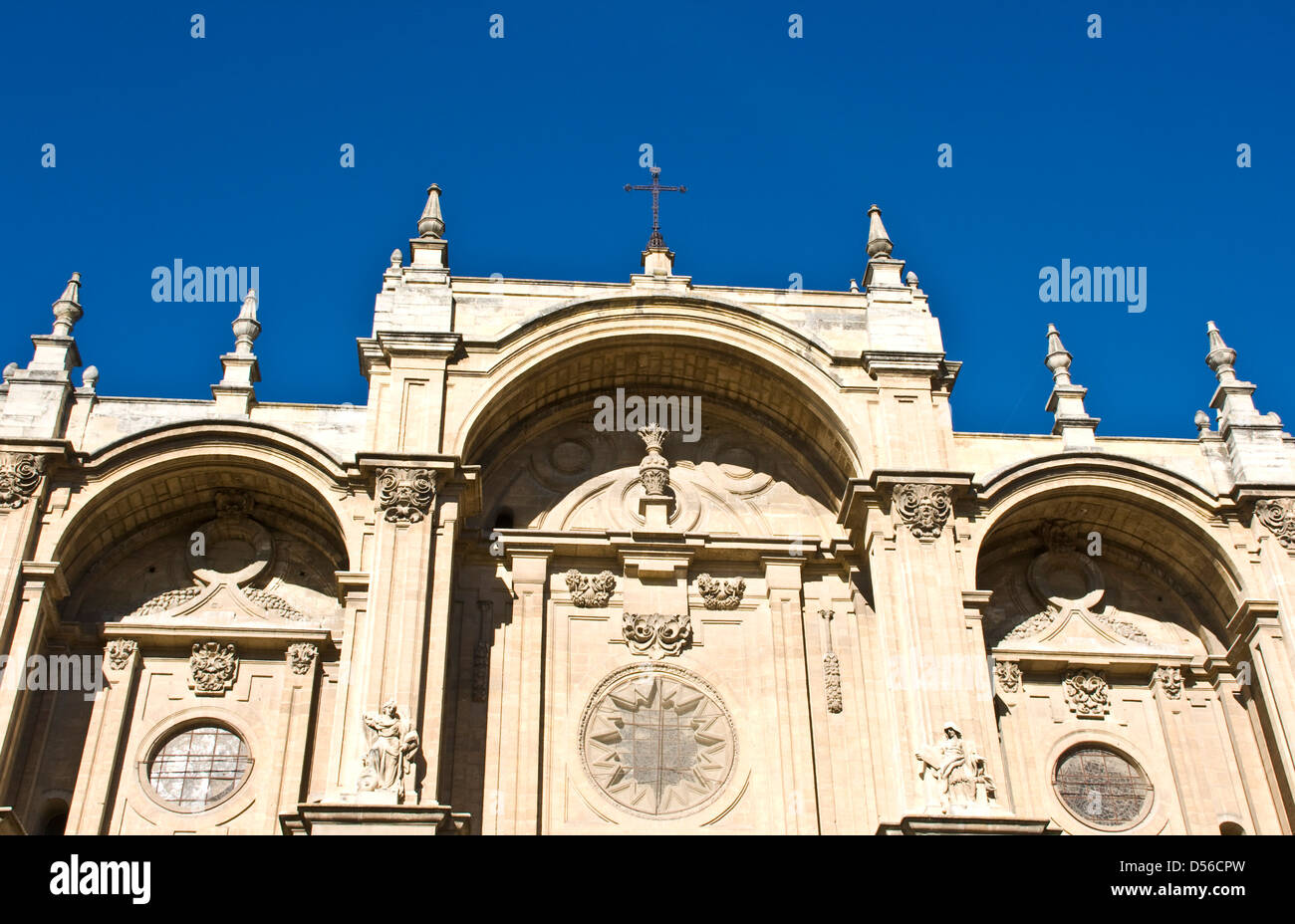 Iglesia del Sagrario Baroque tabernacle church Granada Andalusia Spain Europe Stock Photo