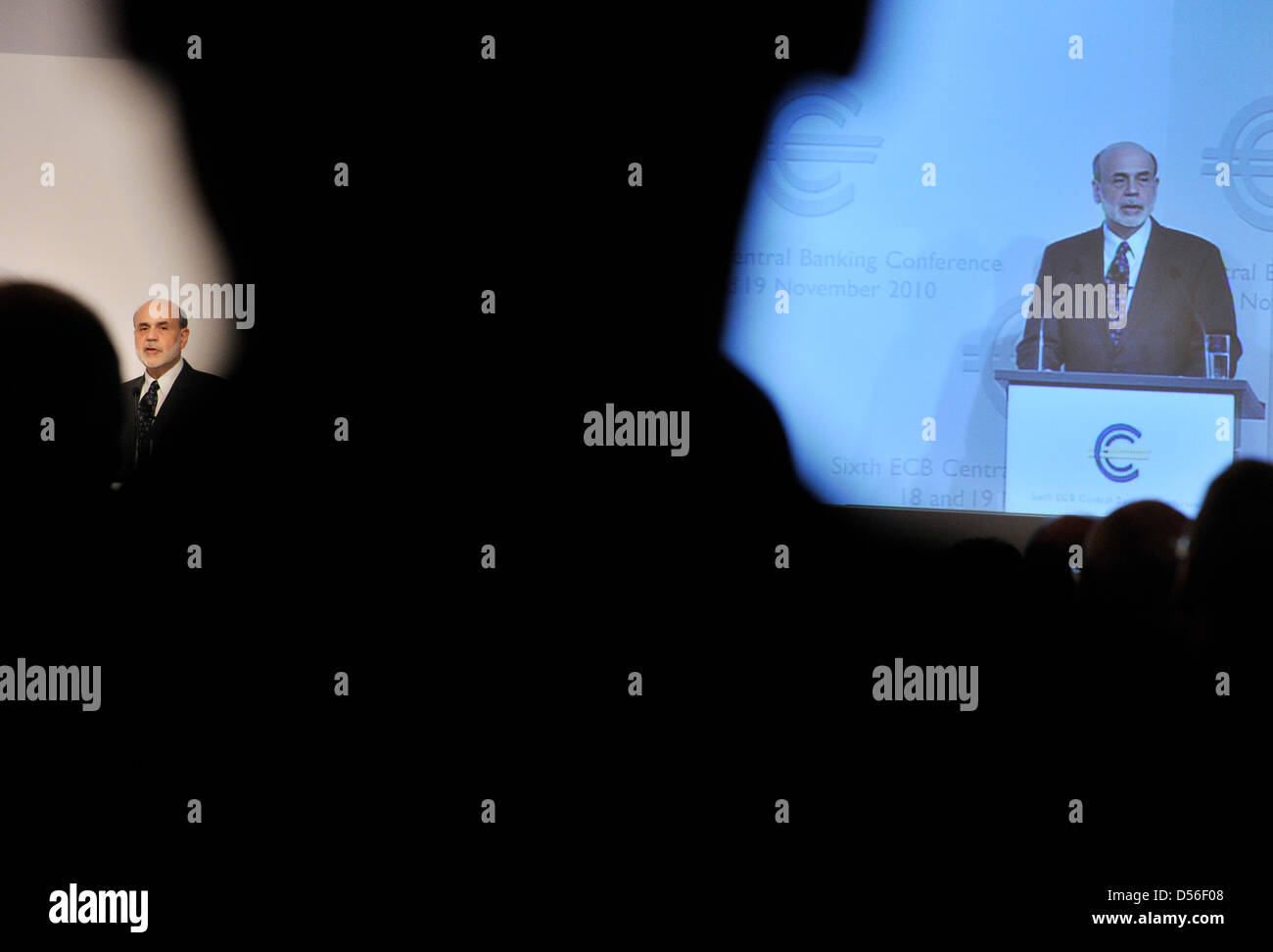 Chairman of the US Federal Reserve Bank (Fed) Ben S. Bernanke attends ...