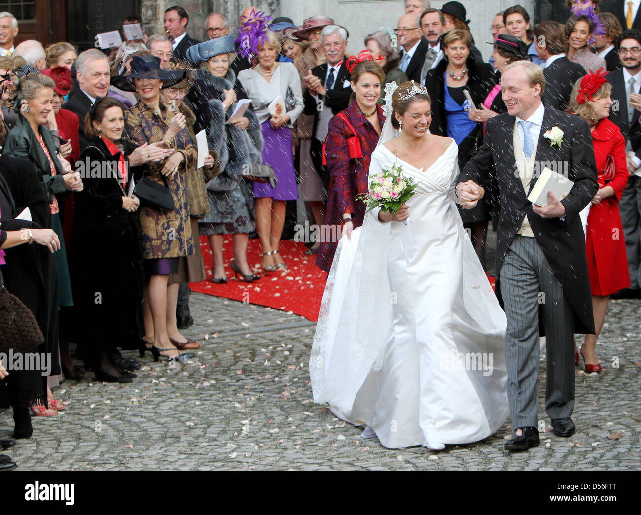 Annemarie Gualthérie van Weezel and her husband Prince Carlos de
