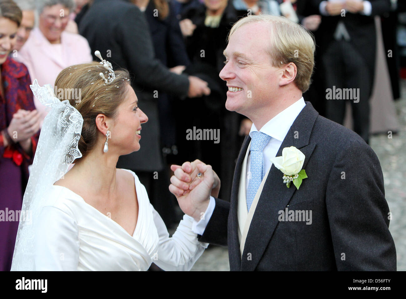 Annemarie Gualthérie van Weezel and her husband Prince Carlos de