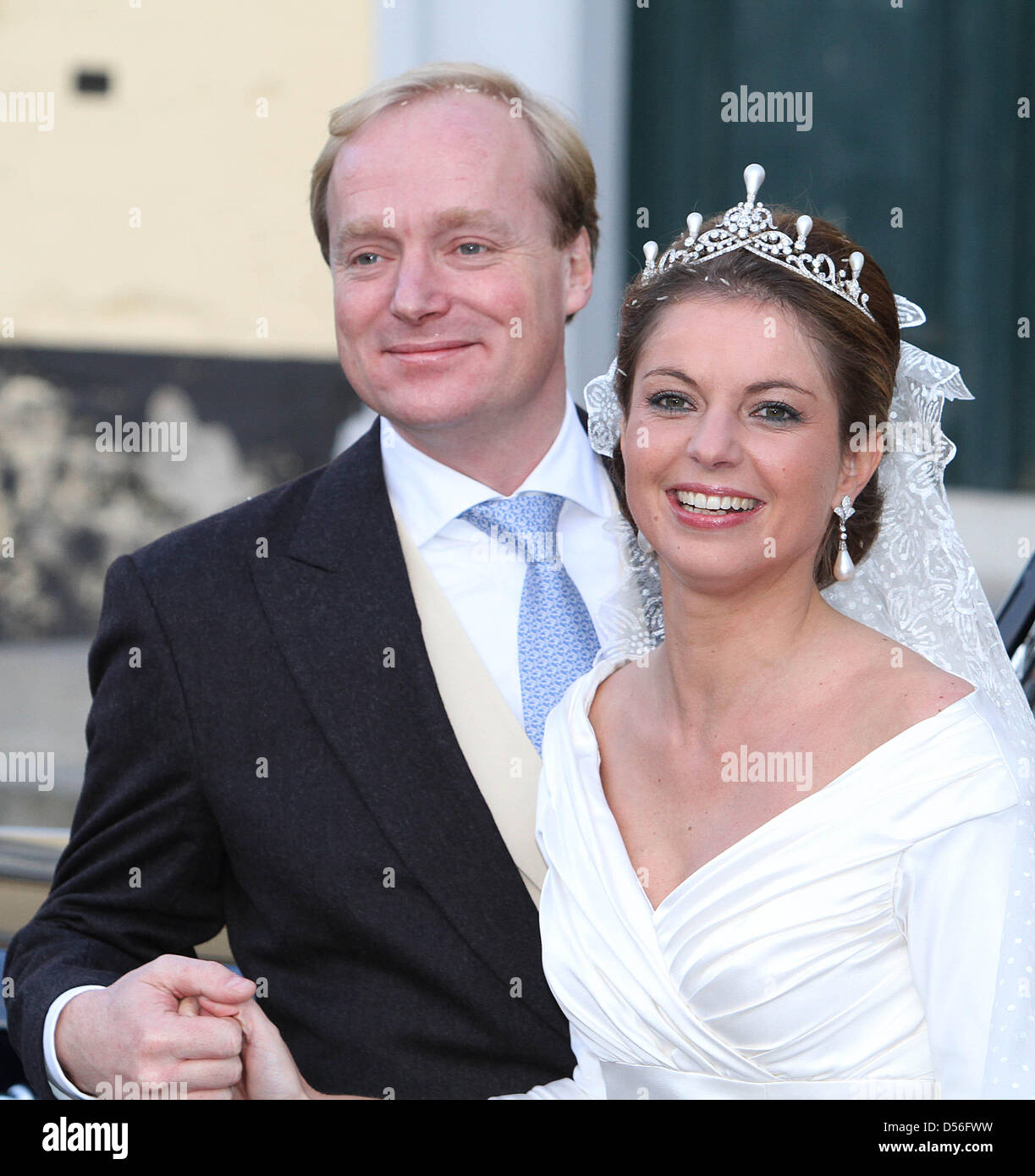 Annemarie Gualthérie van Weezel and her husband Prince Carlos de