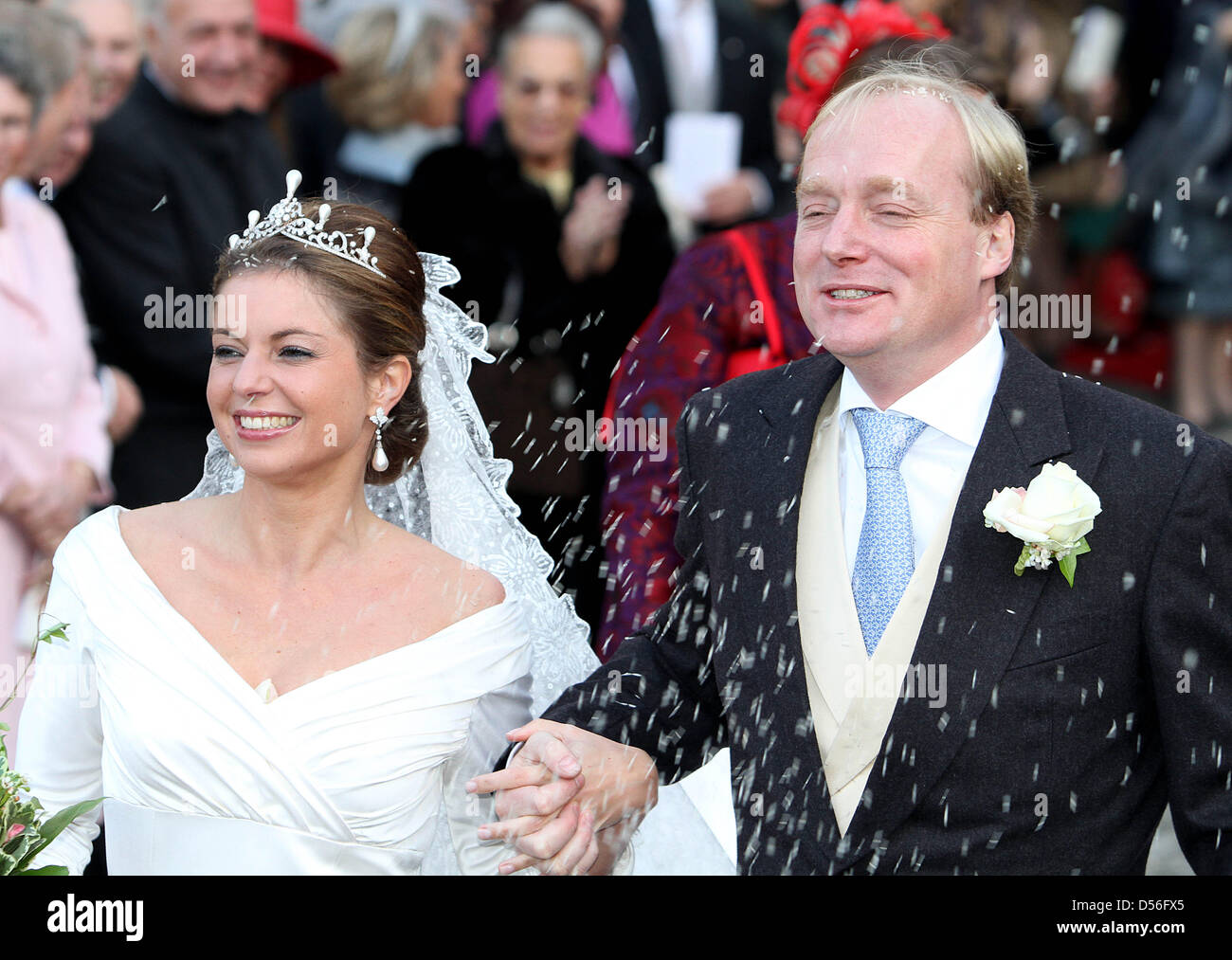Annemarie Gualthérie van Weezel and her husband Prince Carlos de