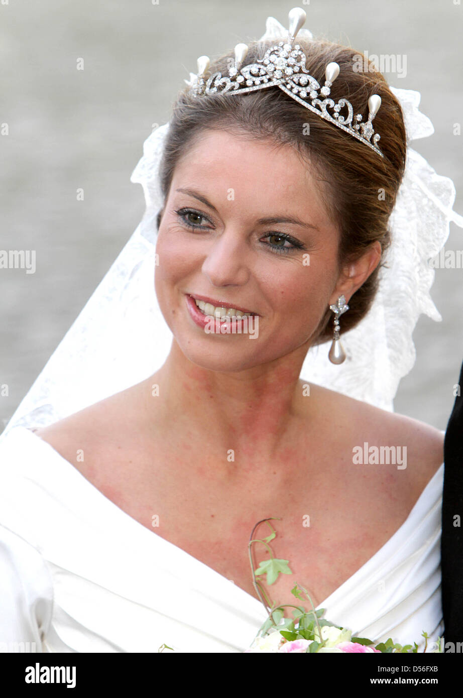 Annemarie Gualthérie van Weezel, wife of Prince Carlos de Bourbon de