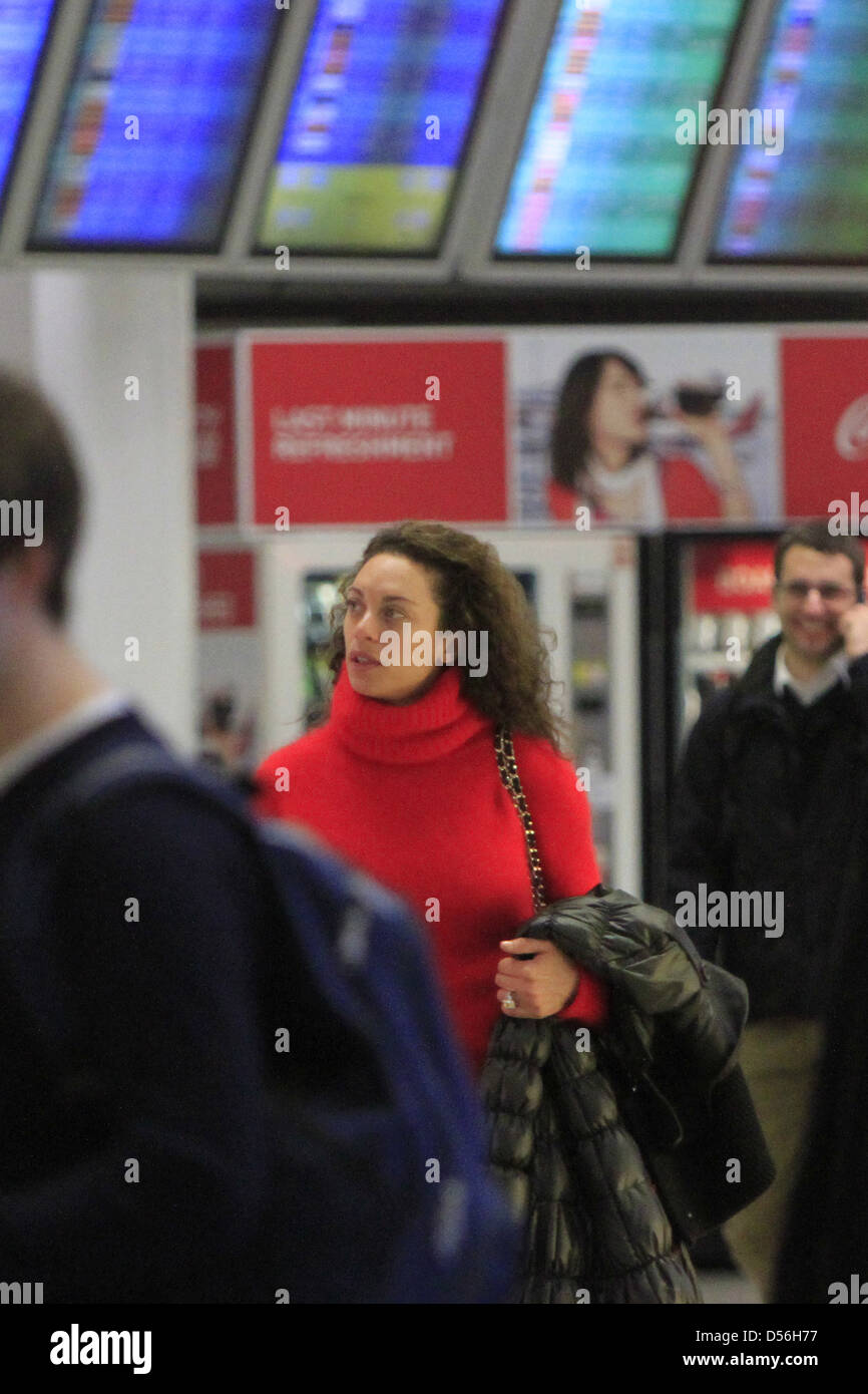 Lilly Becker heading back to London looking sad. She was leaving Adlon