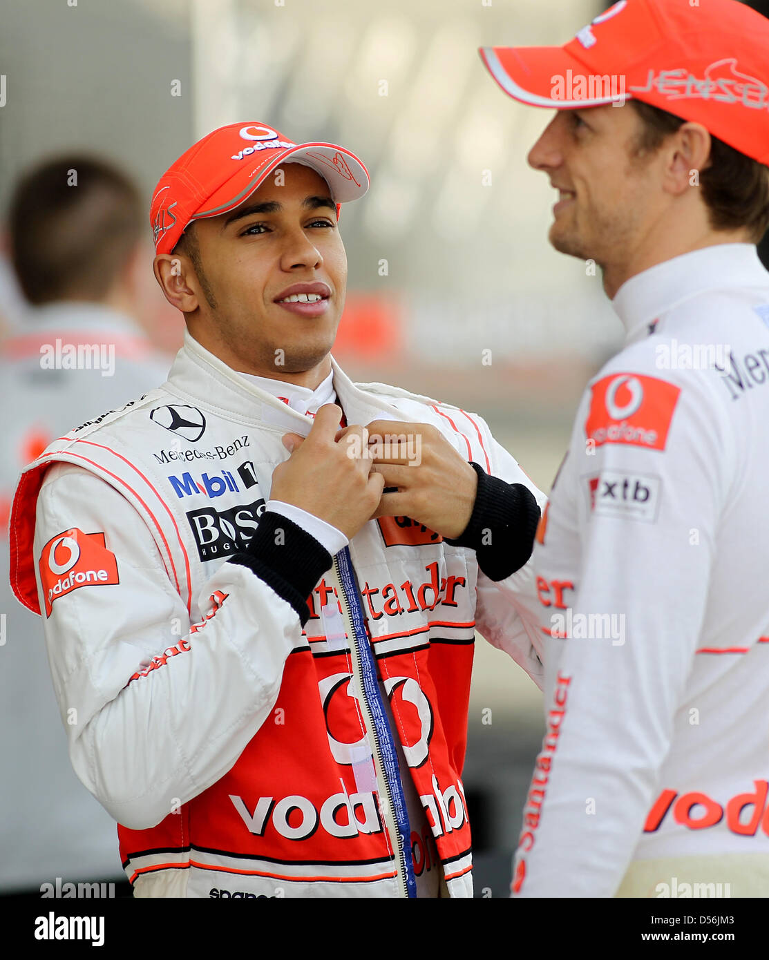 jenson button lewis hamilton mclaren