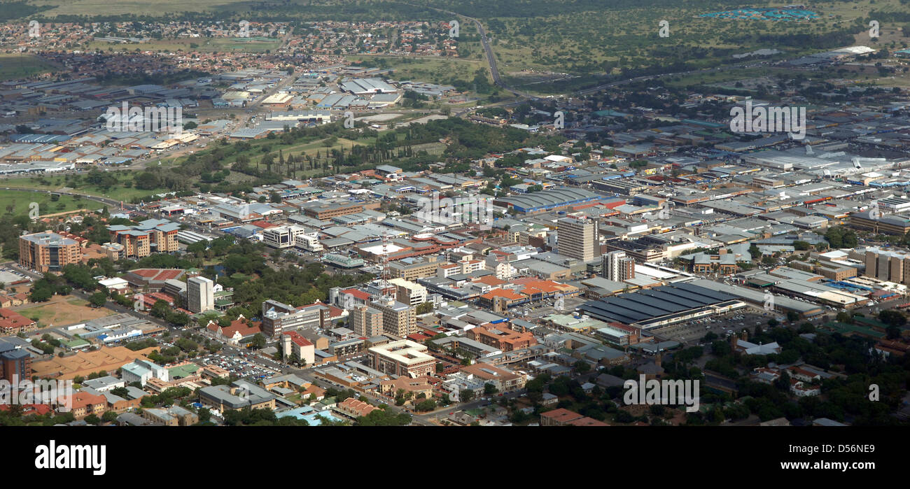 City View of Polokwane in the Limpopo province, a venue for the 2010
