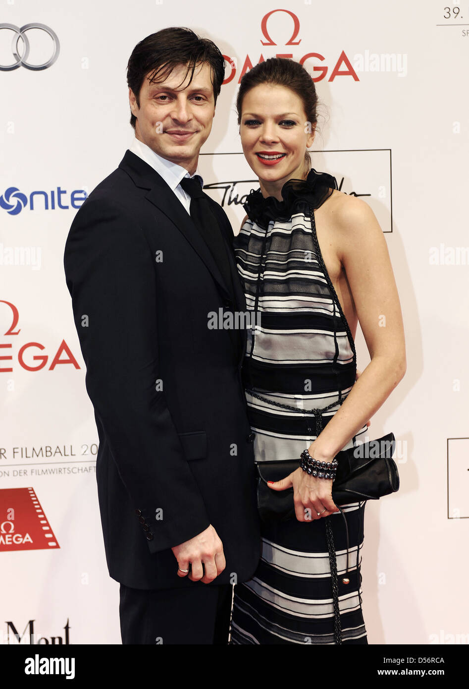 Markus Selikovsky and Jessica Schwarz at 39th Deutscher Filmball at