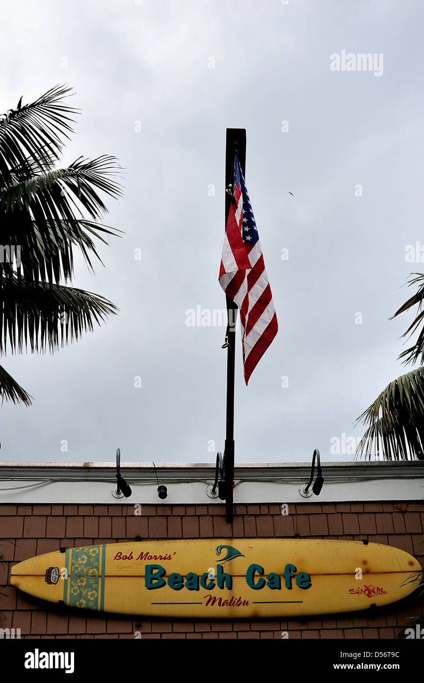 Malibu flag hi-res stock photography and images - Alamy